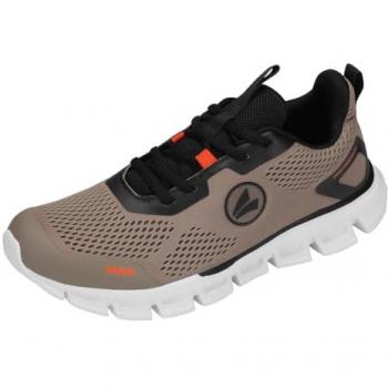 JAKO Unisex J-CL Apur Sport-Schuh Grau Steinbraun/Schwarz 44 EU