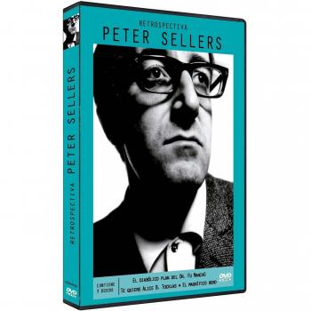 PETER SELLERS 3 DVD El Diabólico Plan del Dr. Fu Manchu + Te Quiero Alice B + El Magnífico Bobo The Fiendish Plot of Dr. Fu