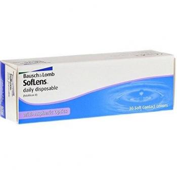 Daily SofLens Bausch & Lomb – 30 pièces –2,25 D