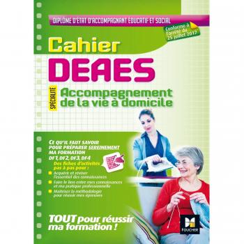 Cahier DEAES Accompagnement de la vie à domicile