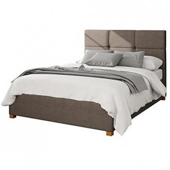 Aspire EasyMount Wall-Mounted Upholstered Panels – 4 Pack, Eire Linen, Off‑White DIY Headboard