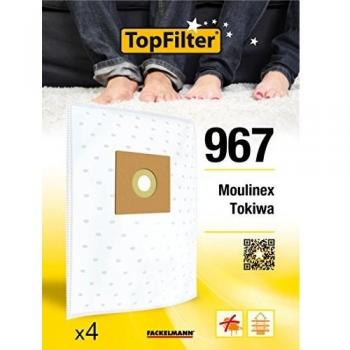 Lot de 4 sacs aspirateur Moulinex