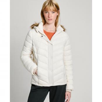 Giacca Babs Short Mousse White L – Pepe Jeans