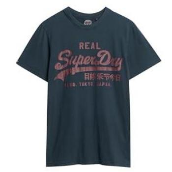 Superdry Herren Rundhalsshirt in Blau