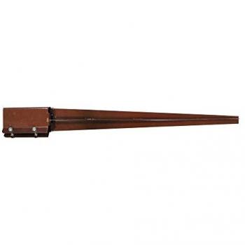 Timco PSB100750 Red Oxide Drive‑In Post Spike – Bolt Secure, 100 × 750 mm (Unit 1)