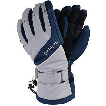 Dare 2B Damen Snowboard‑Glove – Wasserdicht, Atmungsaktiv, gepolstert, Wärmeisolierung – Blau/Wing & Grau – L