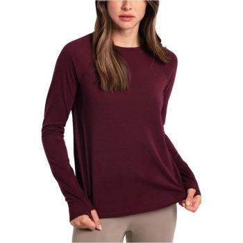Camiseta Lole Performance Wool Lila XS para mujer