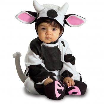 Rubie's 2888086 – Kuschelkuh I, Schwarz/Weiß Edition