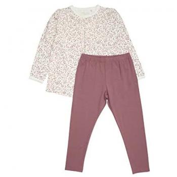 Minymo Mädchen Schlafanzug Strampler Rosa 104