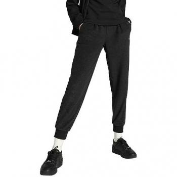 PUMA Sweatpants female Black Size: M Winterized High-waist Fleece Tracksuit Pants