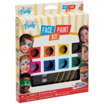Grafix Set di colori per il viso, 9 varianti