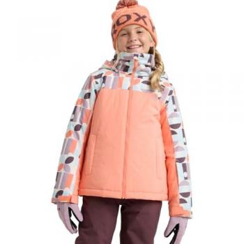 Roxy Galaxy Coral Orange Hoodie – Winter Collection, Age 16 Girls