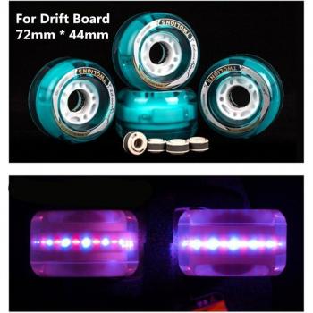 72mm LED Skateboardräder von TWOLIONS