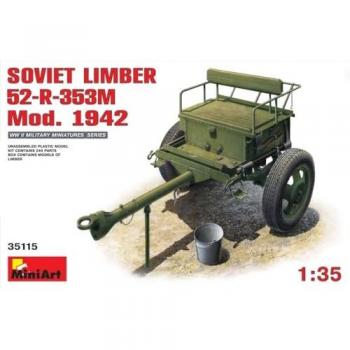 Set de figurine 1/35 – Caisson d’artillerie soviétique 52‑R‑353 m (1942)
