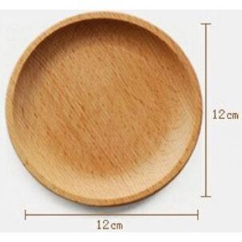 Christmas Fruit Dish Wooden Plate