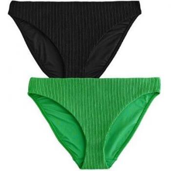 Bas sexy à jambe haute 240 Noir/Vert