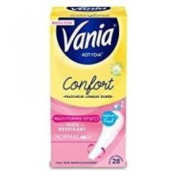 Vania Comfort Fresh & Soft 28‑Pack Lingerie Protectors (Multi‑