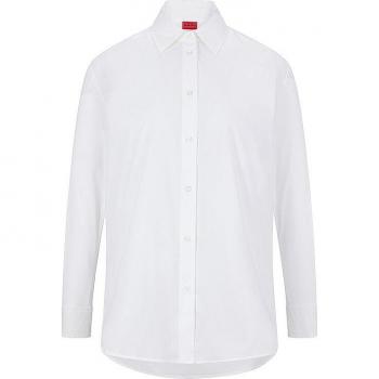 HUGO Klassische Bluse The Boyfriend (1-tlg)