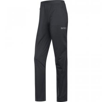 GORE Wear R3 Damenhosen Lang – WindStopper – Schwarze Variante – Größe 38