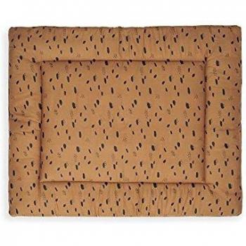 Jollein Boxdeken met stippen 80x100 cm karamel