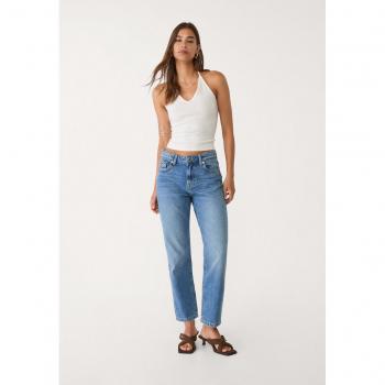 Denim Blu Medio Mom Fit 1460 Stradivarius