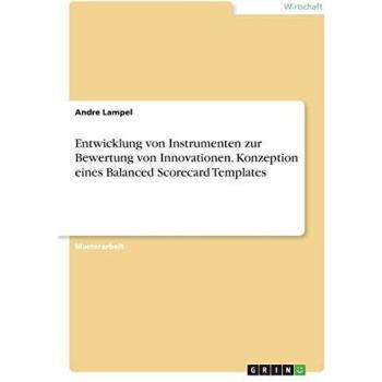 Entwicklung von Instrumenten zur Bewertung von Innovationen. Konzeption eines Balanced Scorecard Templates