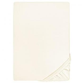 Spannbettlaken BIBERNA Samy, hochwertiges Jersey-Elasthan, beige