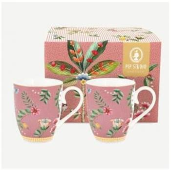 PiP Studio La Majorelle Becher 2er Set 350ml Rosegold