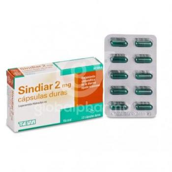 Sindiar 2 mg 10 CÁPSULAS