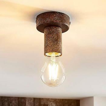 Antik rostfarbene Deckenlampe Jake