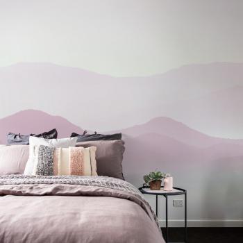 Estilo Misty Mountains Rosado Panorama 425x250