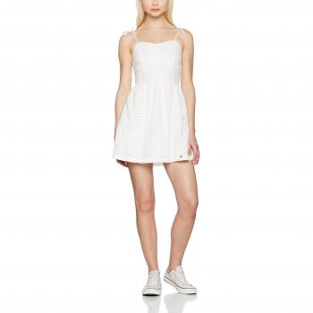 Superdry 50's Tassel Tie, Vestido para Mujer, Bianco