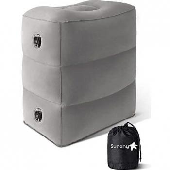 Sunany Travel Foot Rest Pillow for Sleeping