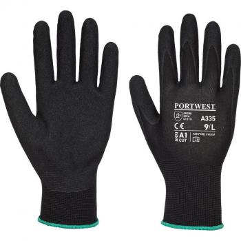 Guanti Dermi‑Grip NPR15 Nitrile Sabbio NERO XL – 10