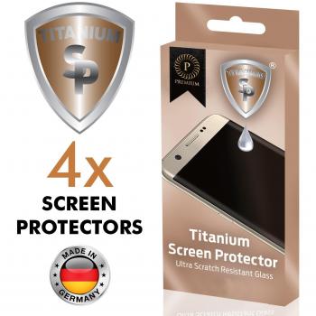 SP Titanium SP-105 Displayschutzfolie 9H, 4-er Pack
