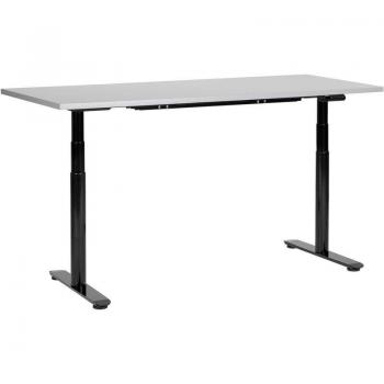 Table de Bureau Électrique Pieds Ronds 160 x 72 cm