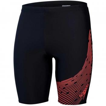 Bañador Speedo Medley Logo Jammer negro rojo