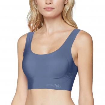Sloggi Damen Zero Feel Top X Unterhemd, per Pack Blau (Midnight Blue AAAL)