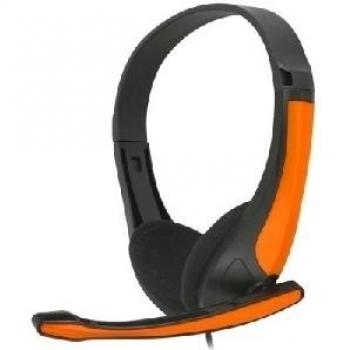 Casco Freestyle Omega + Mic PC FH4088 Naranja