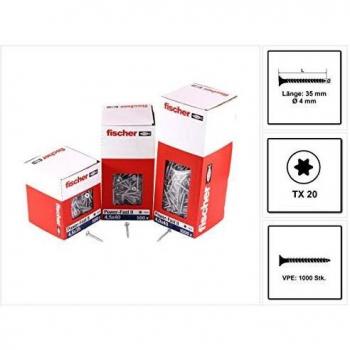 Fischer PowerFast II CTF 4,0 x 35, Spanplattenschraube (1000 Stk.)