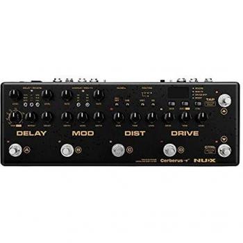 Núcleo Cerberus NUX: Pedal Multi‑Efecto para Guitarra