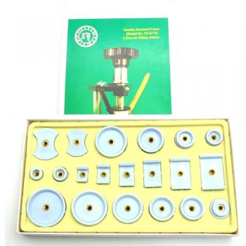 Watch Press Dies Set 20pcs with 4 Case Back Closers
