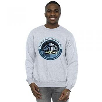 The Mandalorian Ready‑For‑Adventure Grey T-Shirt