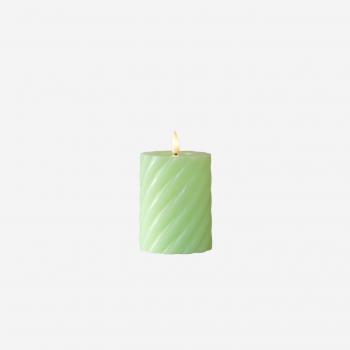 Mint LED-blockljus Ø7,5 cm
