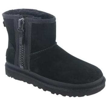 Botas UGG para Mujer Modelo Classic Mini Zipper en Negro