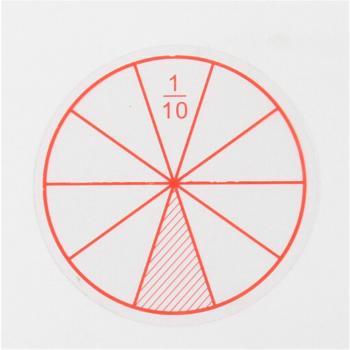 Math Fraction Chips