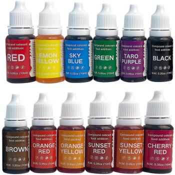 Éclat Liquide 12Pcs