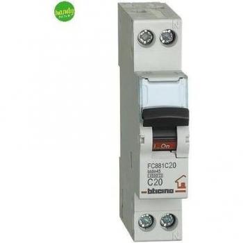Bticino Magnetotermico 20A 230 V, 1 Modulo, 4.5 kA