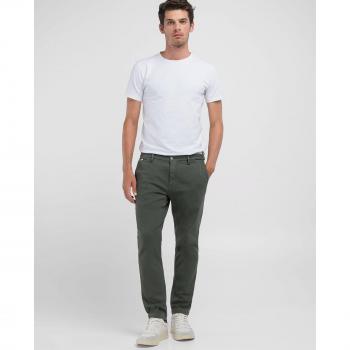 Chino Replay ‘BENNI’ Oliva 40 – Modello M9722e