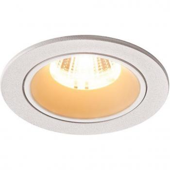 SLV NUMINOS DL S, Indoor LED Deckeneinbauleuchte weiß/weiß 3000K 55°